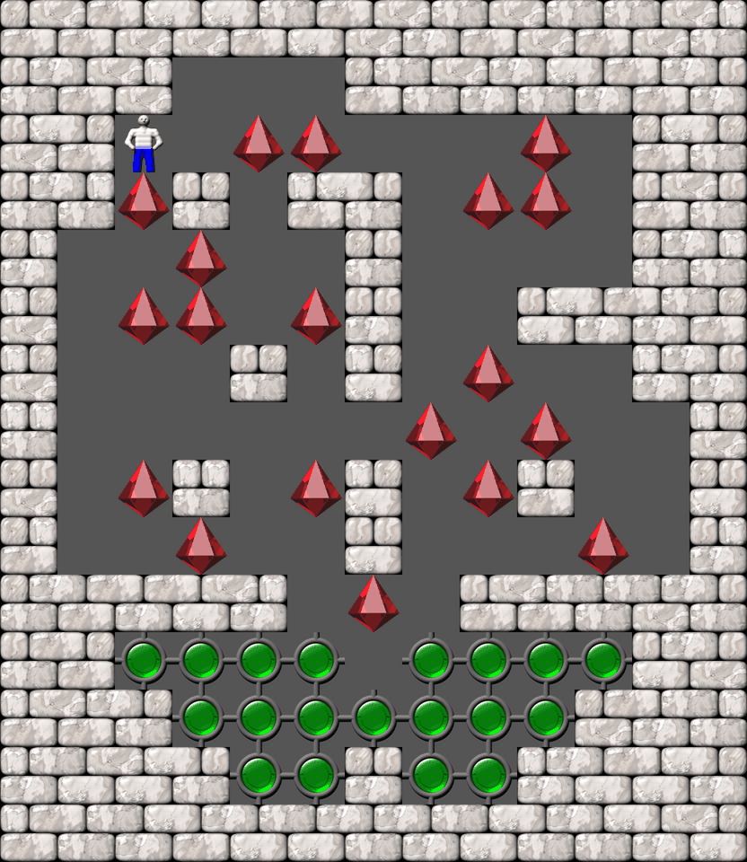 Sokoban Bugs1005 collections level 395